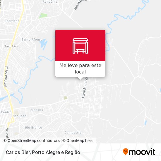 Carlos Bier mapa