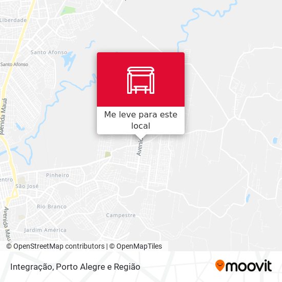 Integração mapa