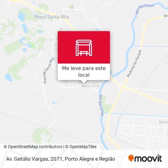 Av. Getúlio Vargas, 2071 mapa