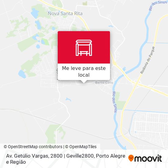 Av. Getúlio Vargas, 2800 | Geville2800 mapa