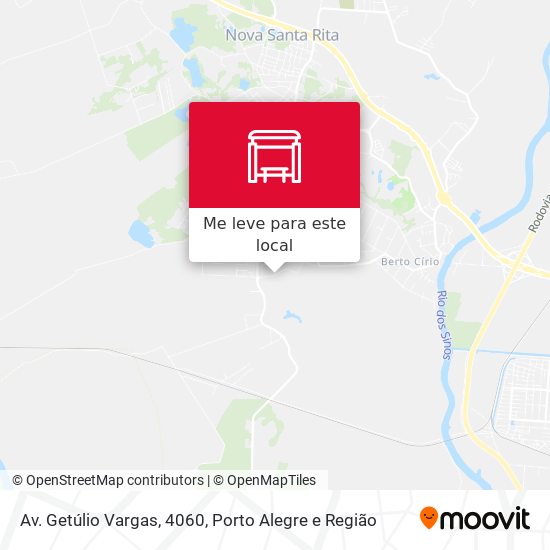 Av. Getúlio Vargas, 4060 mapa