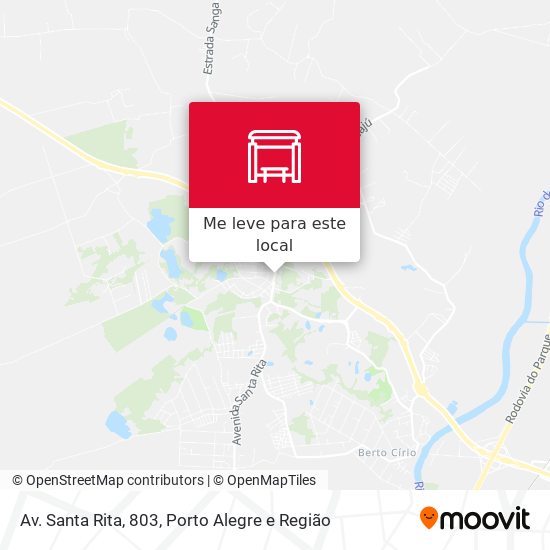 Av. Santa Rita, 803 mapa