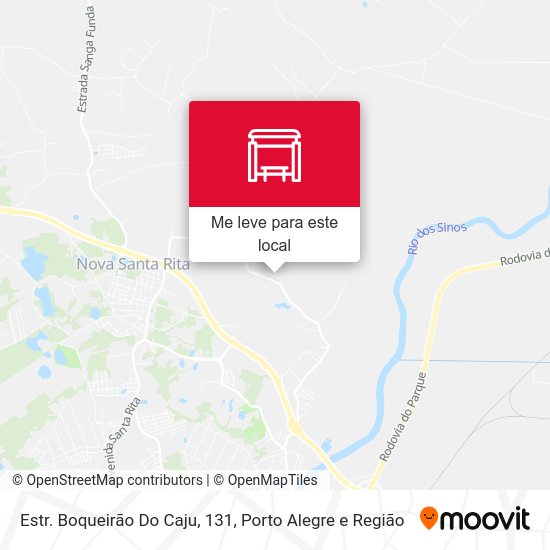 Estr. Boqueirão Do Caju, 131 mapa