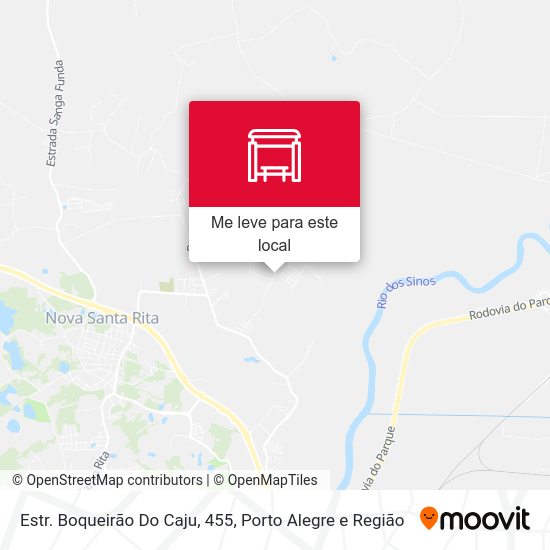 Estr. Boqueirão Do Caju, 455 mapa