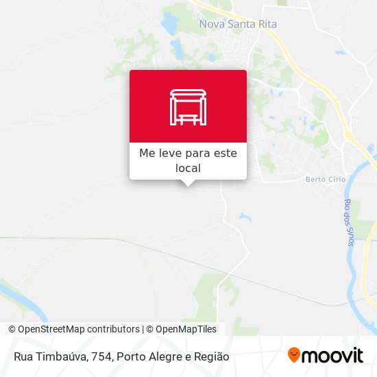 Rua Timbaúva, 754 mapa