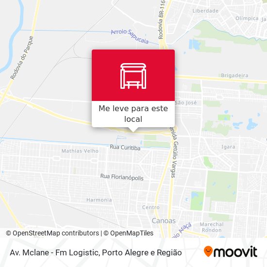 Av. Mclane - Fm Logistic mapa