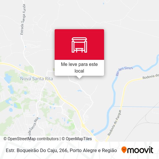 Estr. Boqueirão Do Caju, 266 mapa
