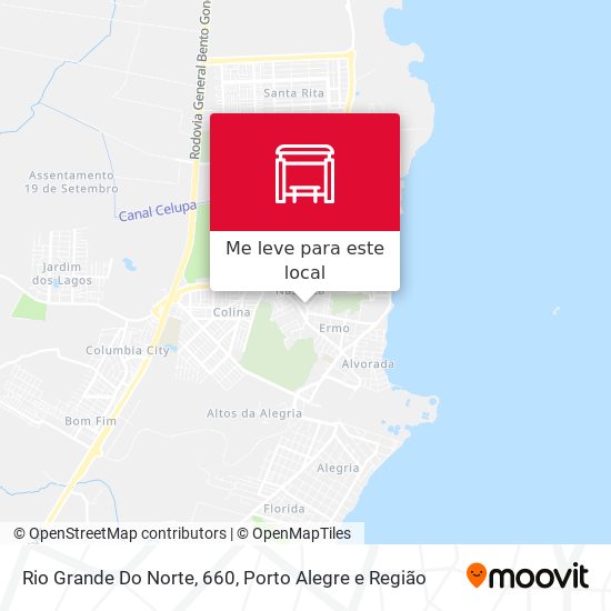 Rio Grande Do Norte, 660 mapa