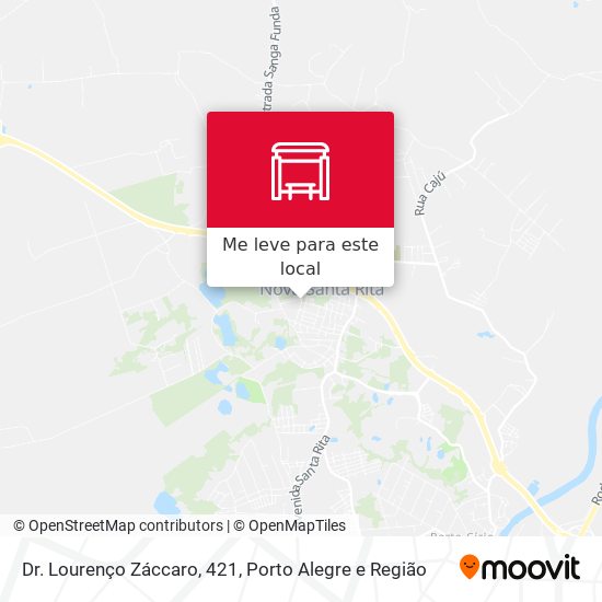 Dr. Lourenço Záccaro, 421 mapa