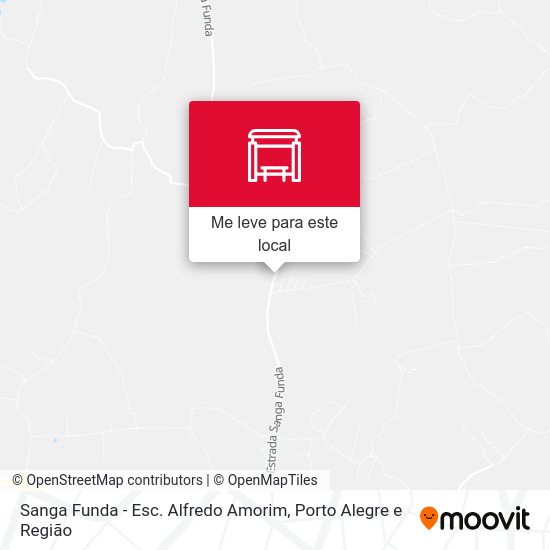 Sanga Funda - Esc. Alfredo Amorim mapa