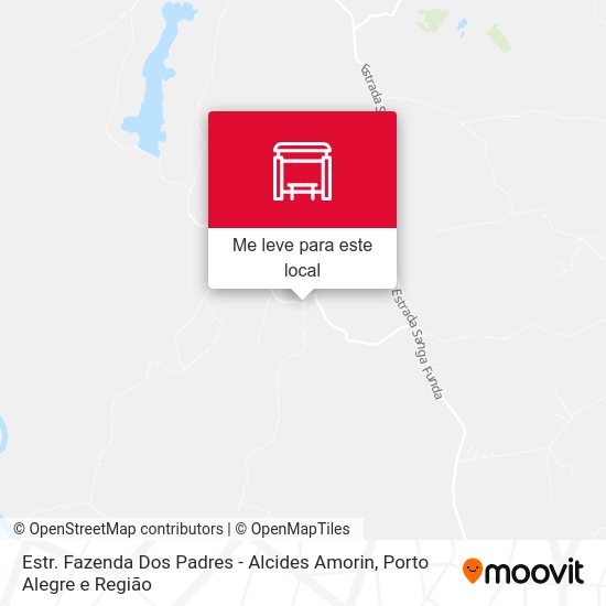 Estr. Fazenda Dos Padres - Alcides Amorin mapa