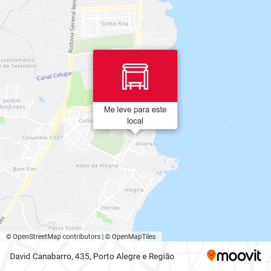 David Canabarro, 435 mapa