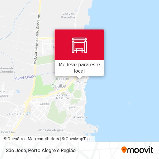 São José mapa