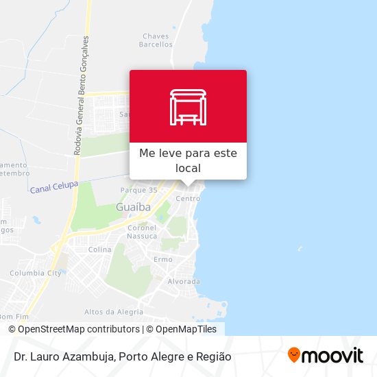 Dr. Lauro Azambuja mapa