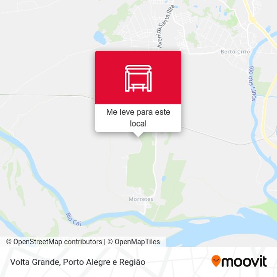 Volta Grande mapa