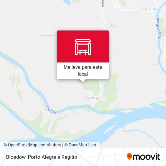 Bloedow mapa