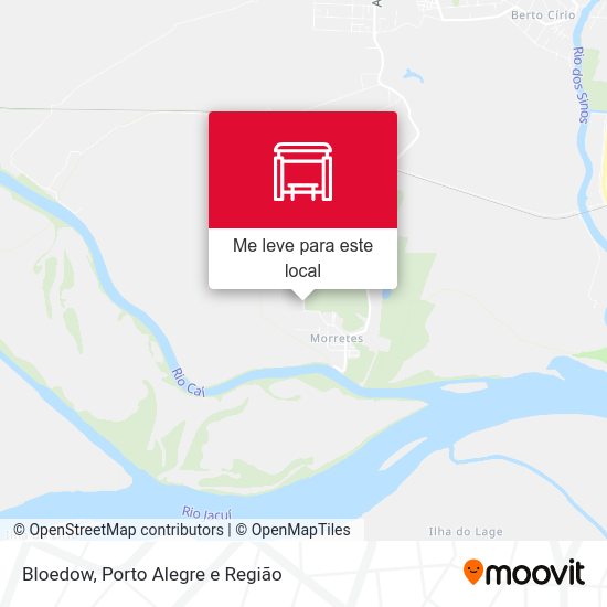 Bloedow mapa