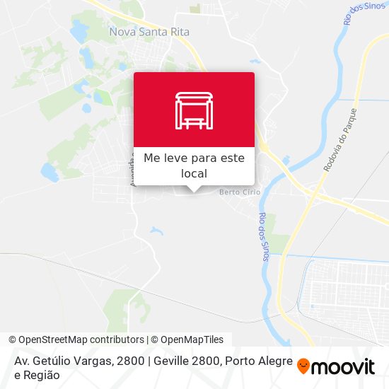 Av. Getúlio Vargas, 2800 | Geville 2800 mapa