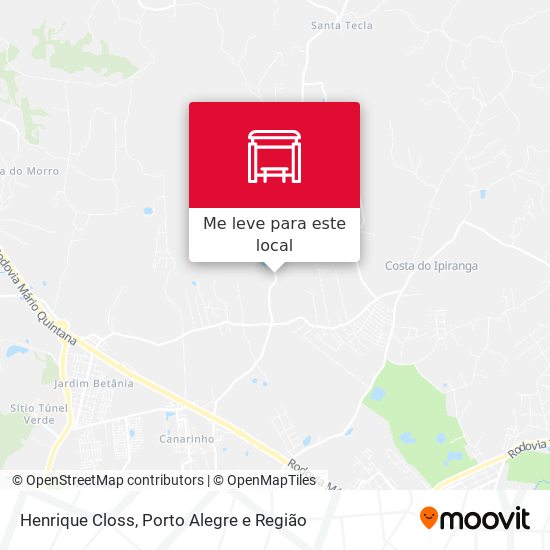 Henrique Closs mapa