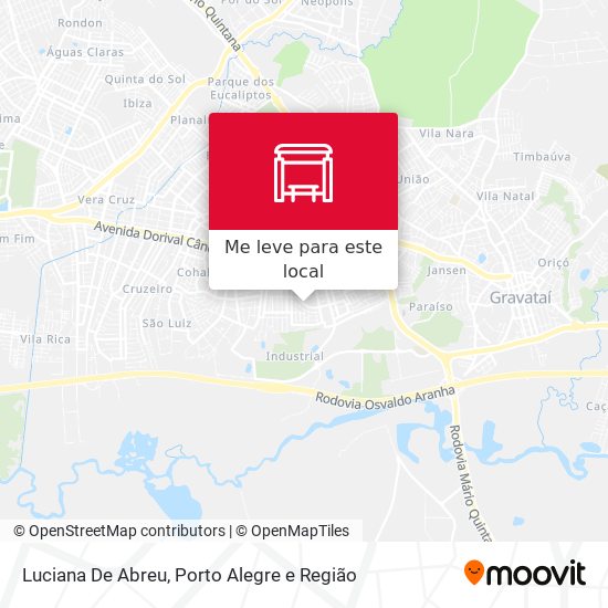 Luciana De Abreu mapa
