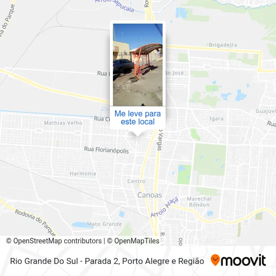 Rio Grande Do Sul - Parada 2 mapa