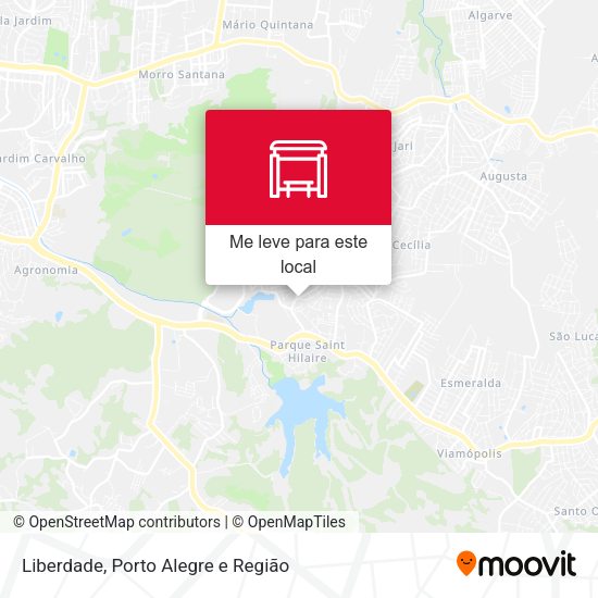 Liberdade mapa