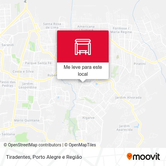 Tiradentes mapa