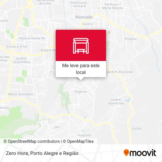 Zero Hora mapa