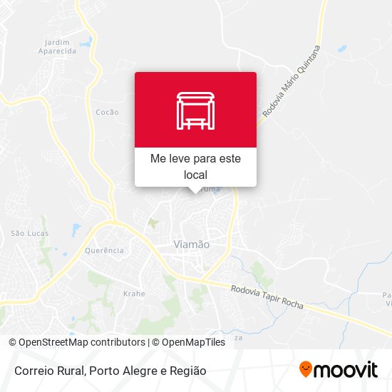 Correio Rural mapa