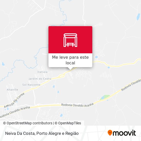Neiva Da Costa mapa