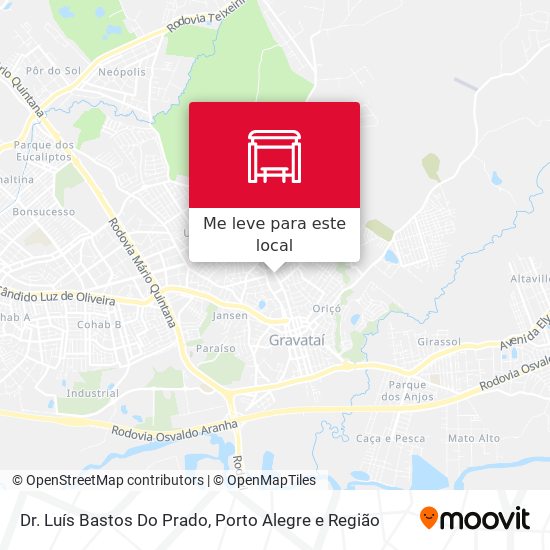 Dr. Luís Bastos Do Prado mapa