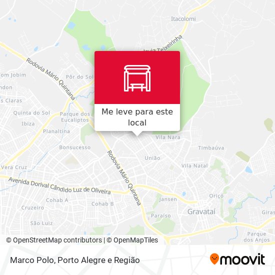 Marco Polo mapa