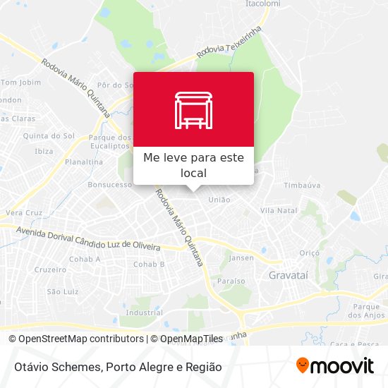 Otávio Schemes mapa