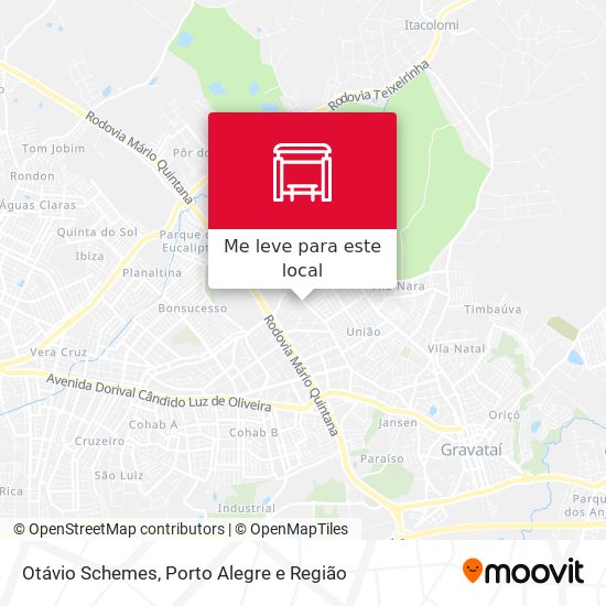Otávio Schemes mapa