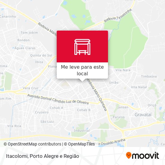 Itacolomi mapa
