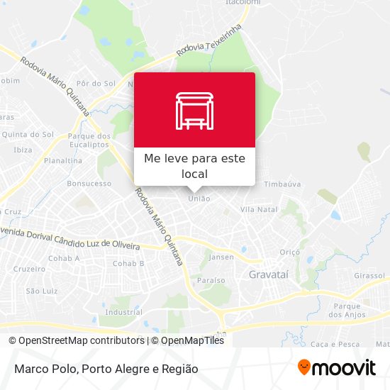 Marco Polo mapa