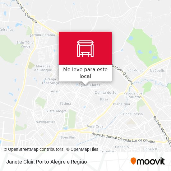 Janete Clair mapa
