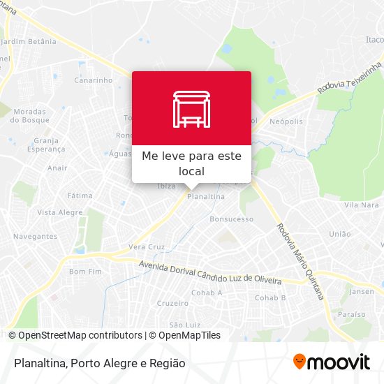 Planaltina mapa