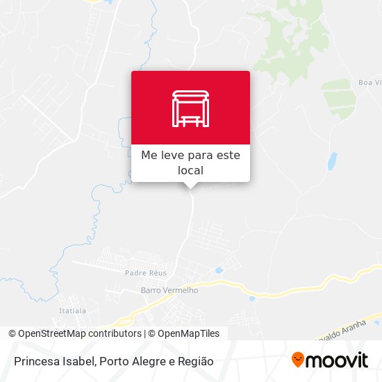 Princesa Isabel mapa