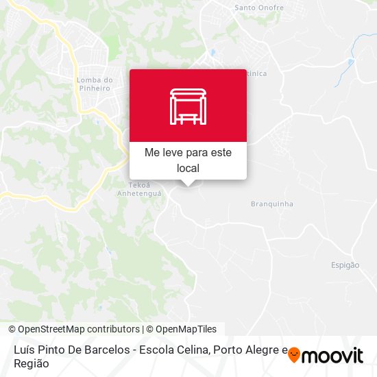 Luís Pinto De Barcelos - Escola Celina mapa