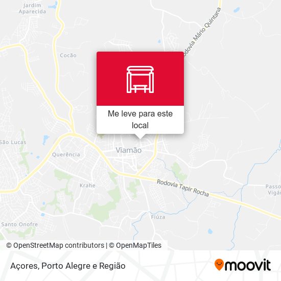 Açores mapa