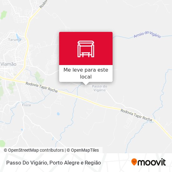Passo Do Vigário mapa