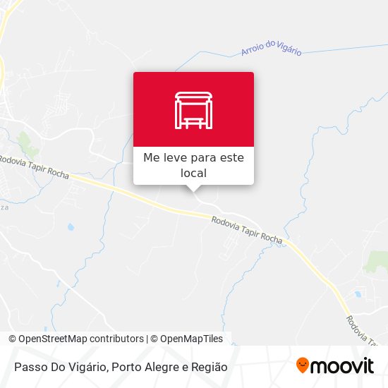Passo Do Vigário mapa