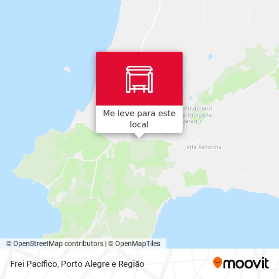 Frei Pacífico mapa