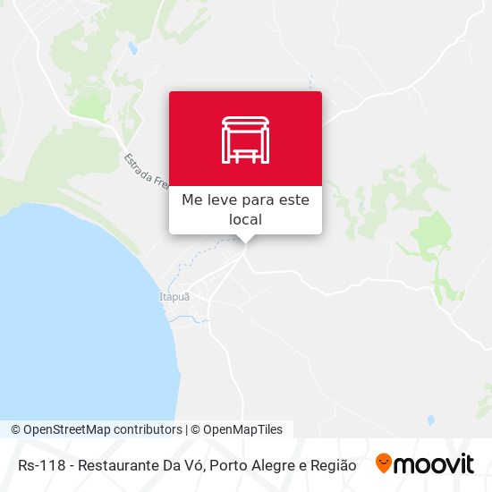 Rs-118 - Restaurante Da Vó mapa
