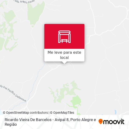 Ricardo Vieira De Barcelos - Avipal 8 mapa