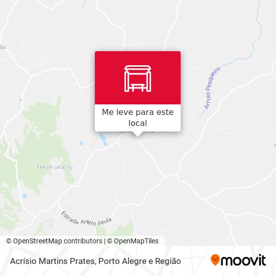 Acrísio Martins Prates mapa