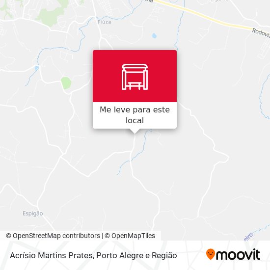 Acrísio Martins Prates mapa