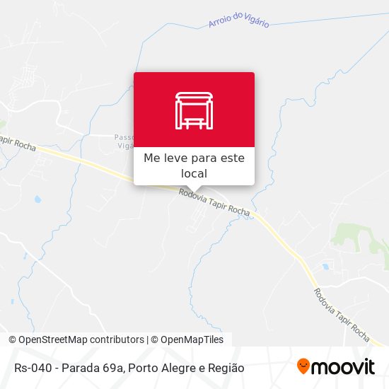 Rs-040 - Parada 69a mapa