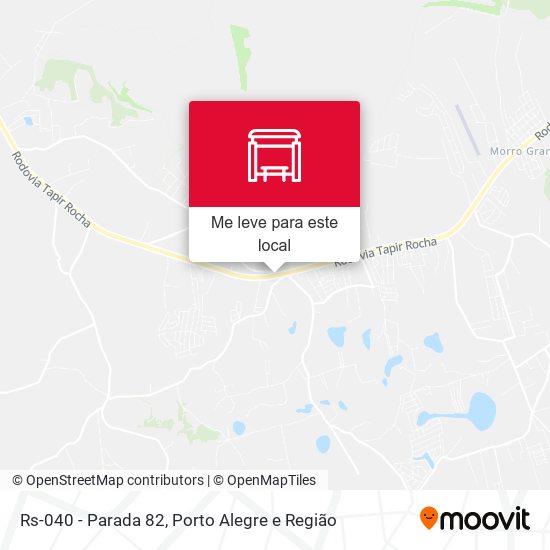 Rs-040 - Parada 82 mapa